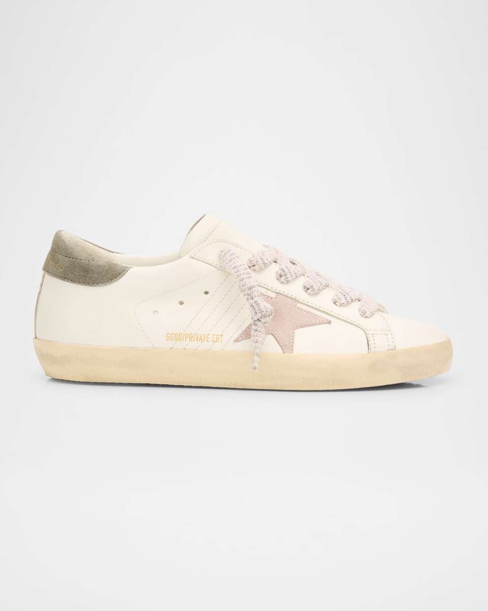 Super Star Penstar Leather Low-Top Sneakers